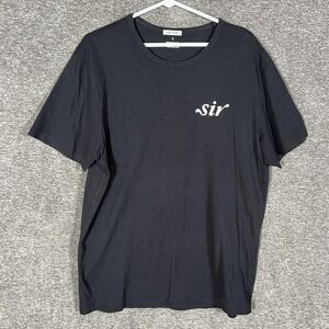 Hiro Clark Tom Of Finland Shirt Mens Large Black Sir Graphic T-Shirt Tee Collab